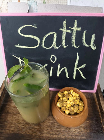 Chana Sattu with Fiber