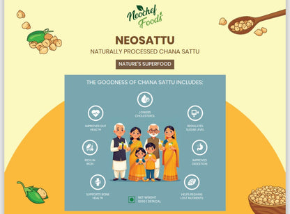Chana Sattu without Fiber