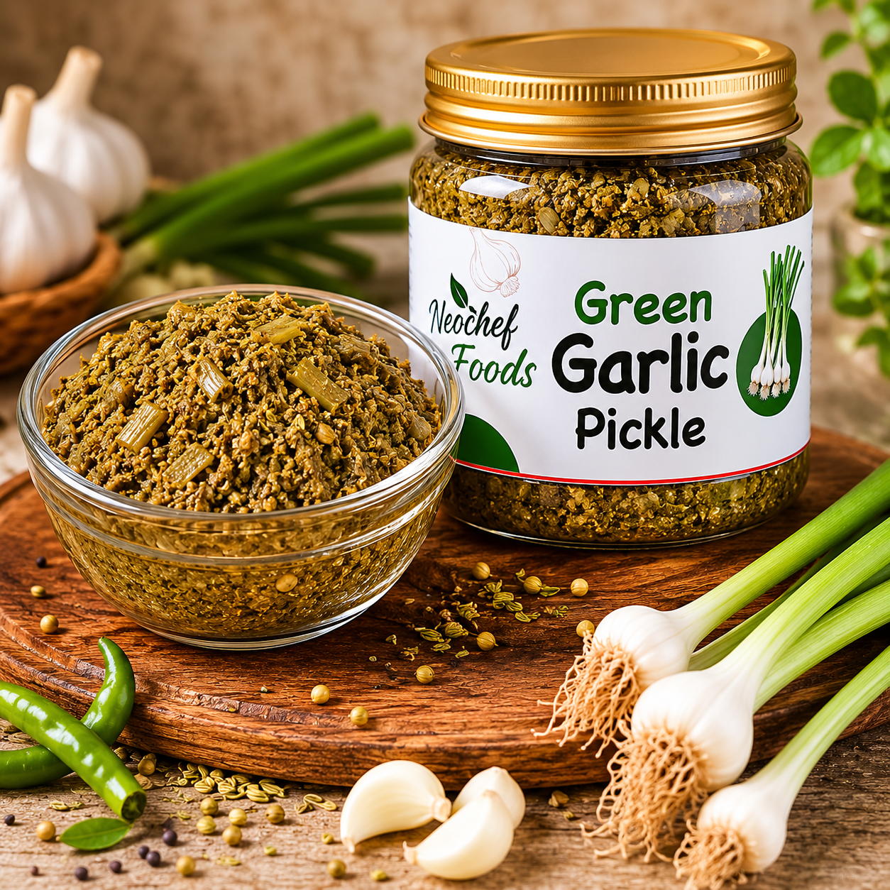 Green Garlic Pickle
