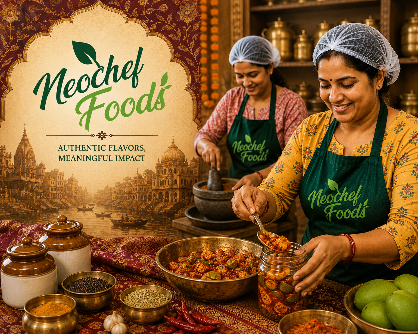Neochef Foods team and products